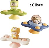 Fidget Toys - Ventouse Spinner Jouets - 3 pièces - Fidget spinner - Jouets sensoriels - Bébé - Jouets de Jouets de bain - Jouets - Bain Spinner - NOUVEAU - Enfants!