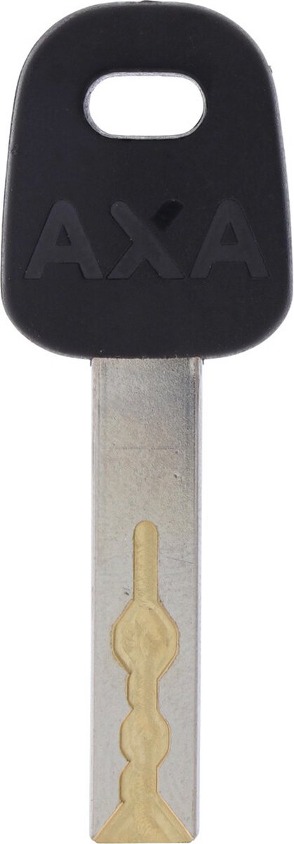 Set bestaande uit AXA Block XXL - Ringslot voor fietsen met brede banden - ART 2 sterren keurmerk - Frameslot - Met ULC plug-in ketting 100 cm - Inclusief opbergtas - Zwart van AXA — afbeelding 3