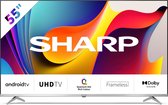 Sharp Aquos 55FP1EA - Téléviseur Android 4K UHD QLED 55 pouces - 2023
