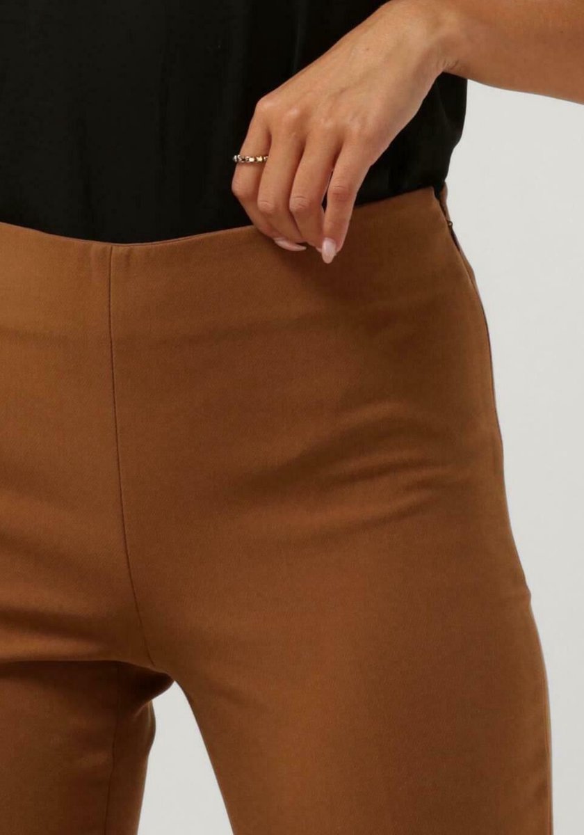 Twinset Milano 15457750-cpc Broeken Dames - Camel - Maat 36 | bol