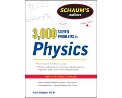 Omslag van Schaums 3000 Solved Problems In Physics