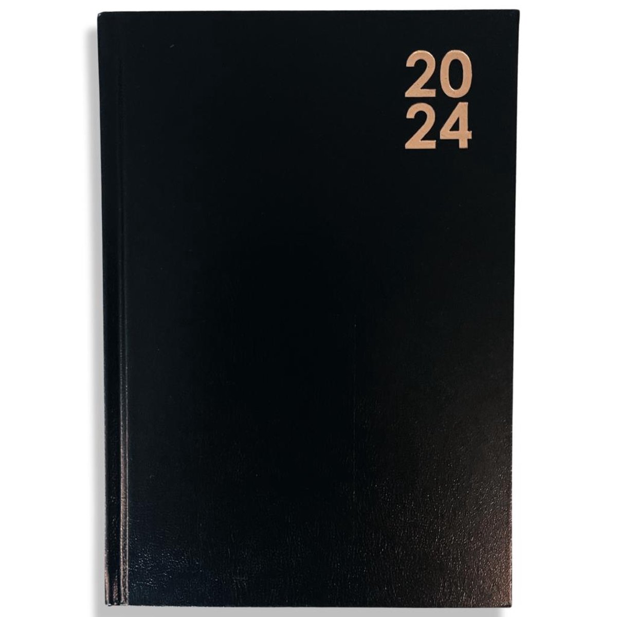 2024 Afsprakenagenda - Dagagenda 1 Dag / Pagina - A4 Hardcover - 21x29cm - Bureauagenda