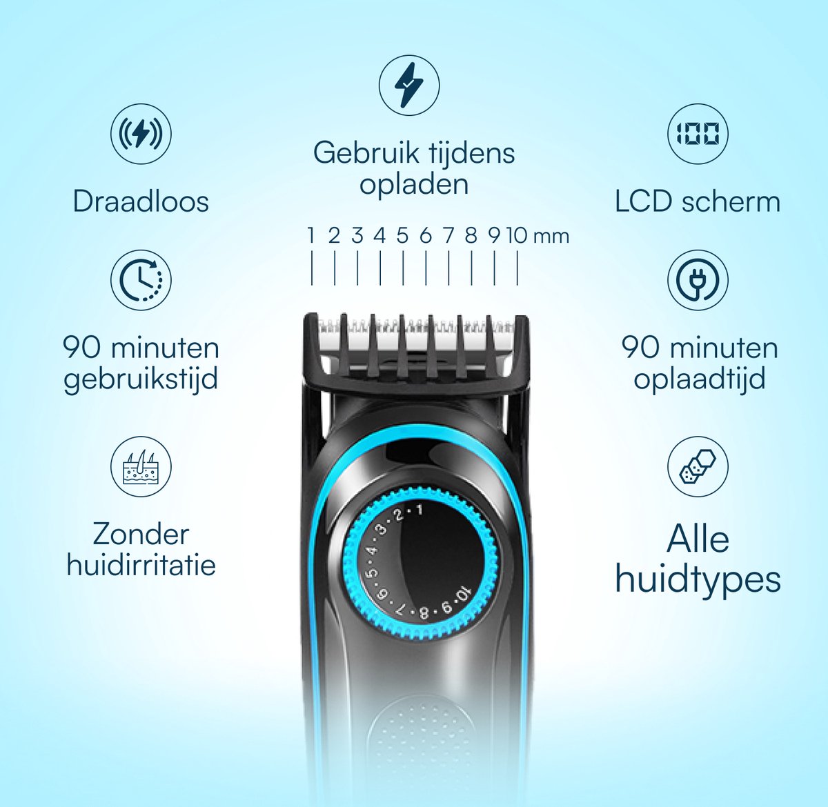 NueNext Baardtrimmer Voor Mannen thumbnail 2