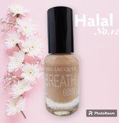 Halal Nagellak - BreathEasy - nagellak no. 12 - waterdoorlatend - luchtdoorlatend - Halal