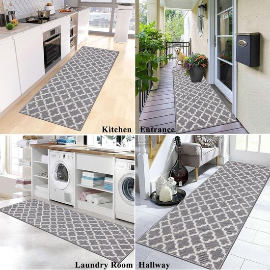 Tapijtlopers voor gangen antislip | Zeer lang runner voor