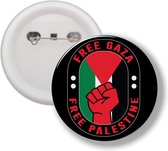 Button Met Speld - Free Gaza Save Palestine