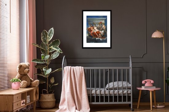 Mars par Vénus - Tableau de Jacques-Louis David