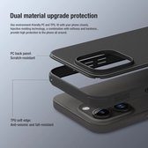Nillkin Super Frosted Shield Apple iPhone 15 Pro Hoesje Rood