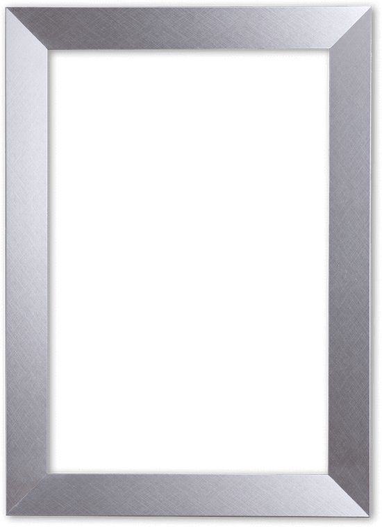 Moderne Lijst 70x70 cm Zilver - Ellie