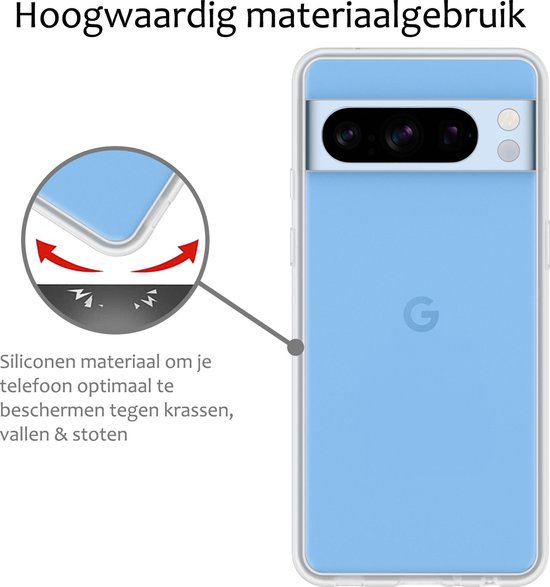 Google Pixel 8 Pro - Rouge - Coque & étui smartphone - Rue du Commerce