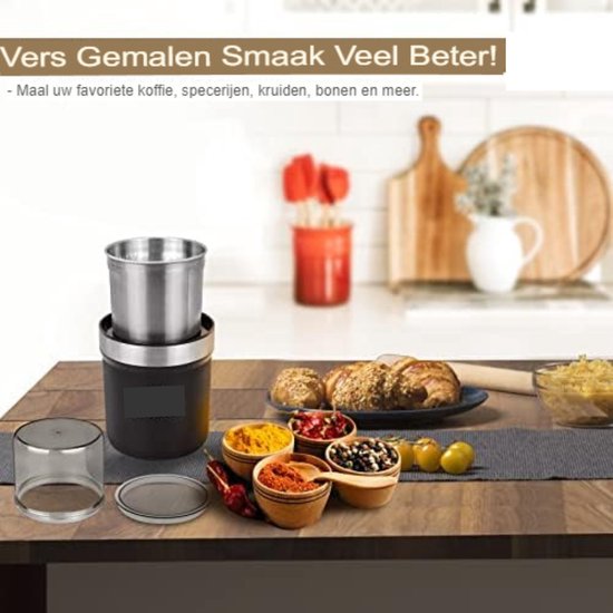 InnovaGoods - 4-in-1 kruidenmolen Millmix - Specerijenmolen - Spice