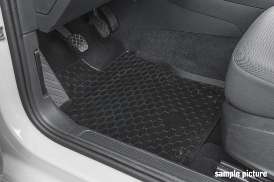 Tapis de sol en caoutchouc DirtGuard sur mesure pour Suzuki Swift III 2005-2017, Swift IV 2010-2017, SX4 2006-aujourd'hui, Fiat Sedici 2006-2014