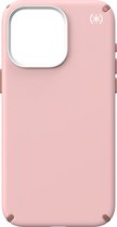 Speck hoesje geschikt voor Apple iPhone 15 Pro Max - Slank - MagSafe - Ultieme Bescherming - Luxe Soft-touch Afwerking - Valbescherming gecertificeerd tot 4 meter - Microban Antibacterieel - Presidio2 Pro lijn -Roze