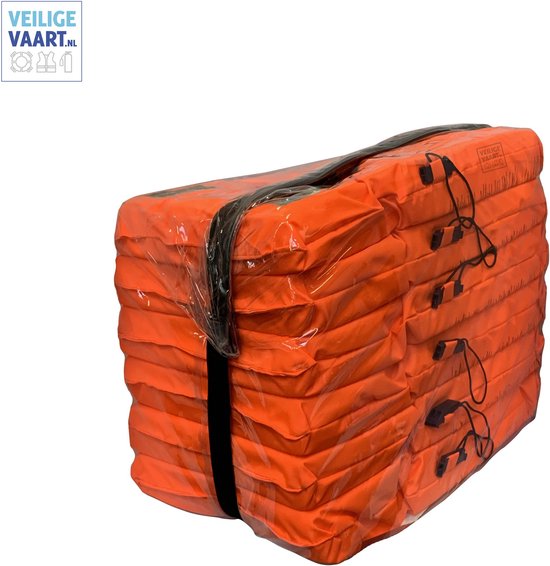 Lalizas Reddingsvesten / Blokvesten In Tas incl. 6 X L70991 100N (zwemvesten)