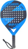 Camewin - Blue Pro Edition - Padel Racket - Padel - Padelrackets - Racket - Paddle - Carbon - Inclusief Padeltas