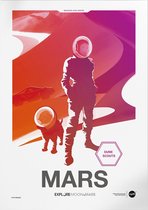 Moon To Mars Dune Scouts | Space, Astronomie & Ruimtevaart Poster | A4: 21x30 cm