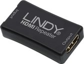 Lindy 38015 audio/video extender AV-receiver Zwart