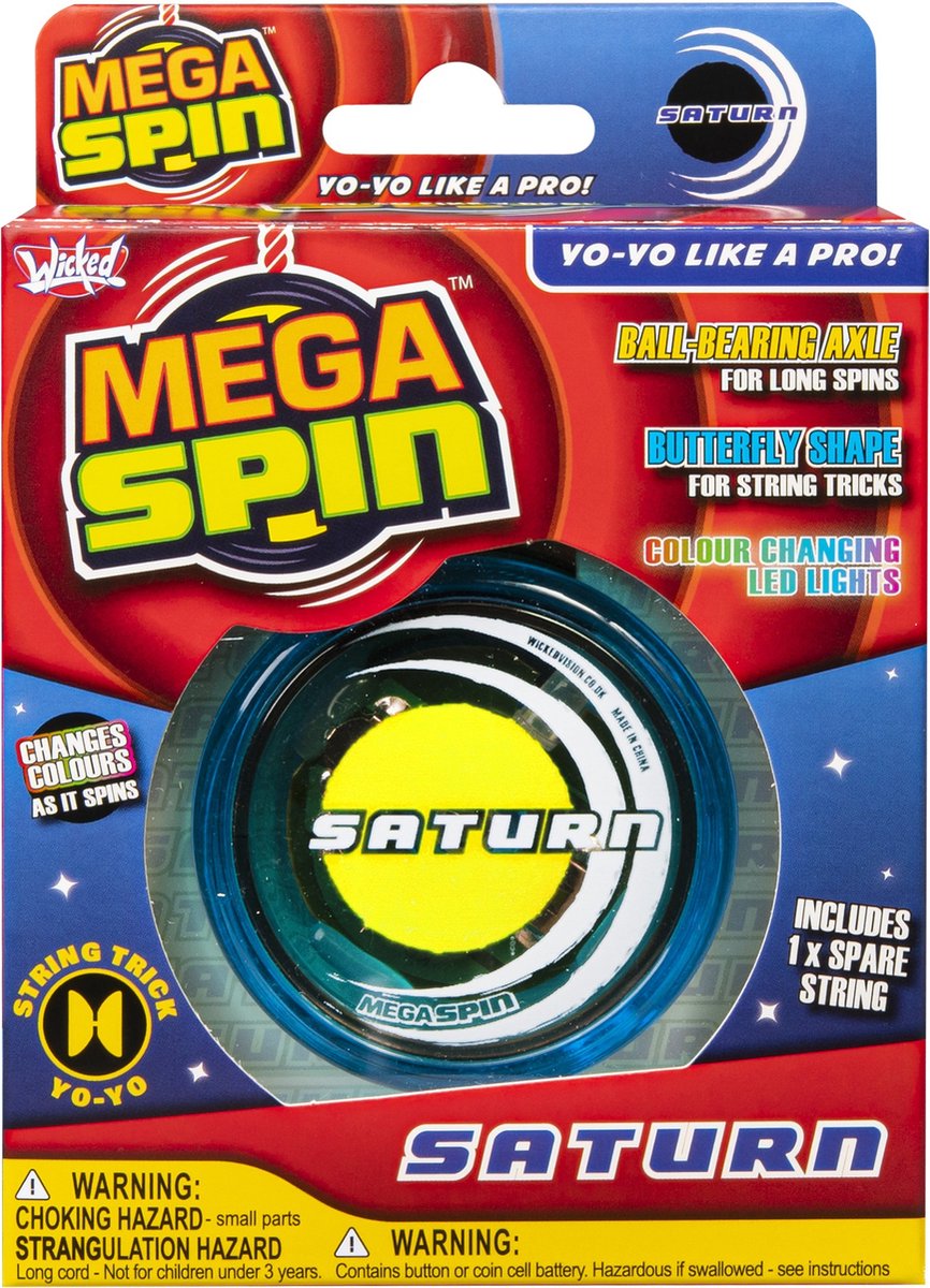 Wicked Mega Spin Saturn Jojo.