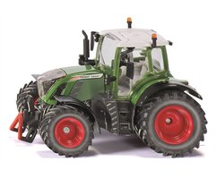 SIKU 3285, Fendt 724 Vario Tractor, 1:32, metaal/kunststof, groen, Ackermann-besturing en trekhaak