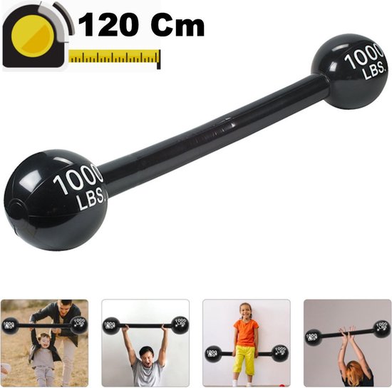 Opblaasbare halter/barbell 120 cm