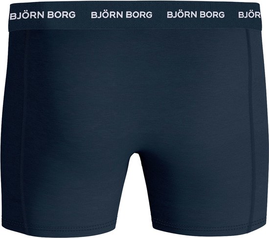 Bjorn Borg Boxers Cotton Stretch 3-Pack Blauw - Taille L - Homme - Boxers