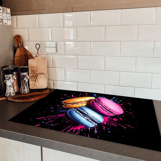 KitchenYeah® Protection plaque induction 74x48 cm - 3-2-12 - Protege plaque de cuisson - Couvre plaque induction - Protecteur d'induction - Cuisine