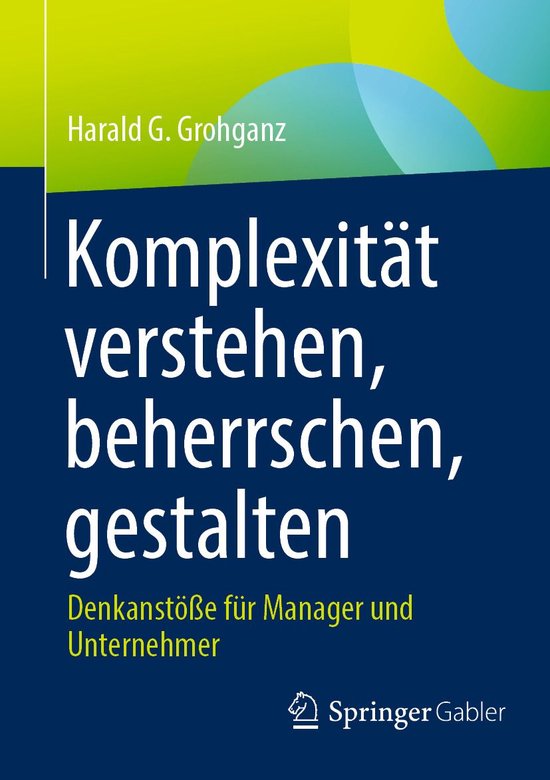 Business and Economics (German Language) - Komplexität vers ... - cover