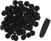 Knaak Latex Vingerbeschermers Zwart 25 Stuks - Vingerhoesjes - Vingerbeschermers - Pedicure