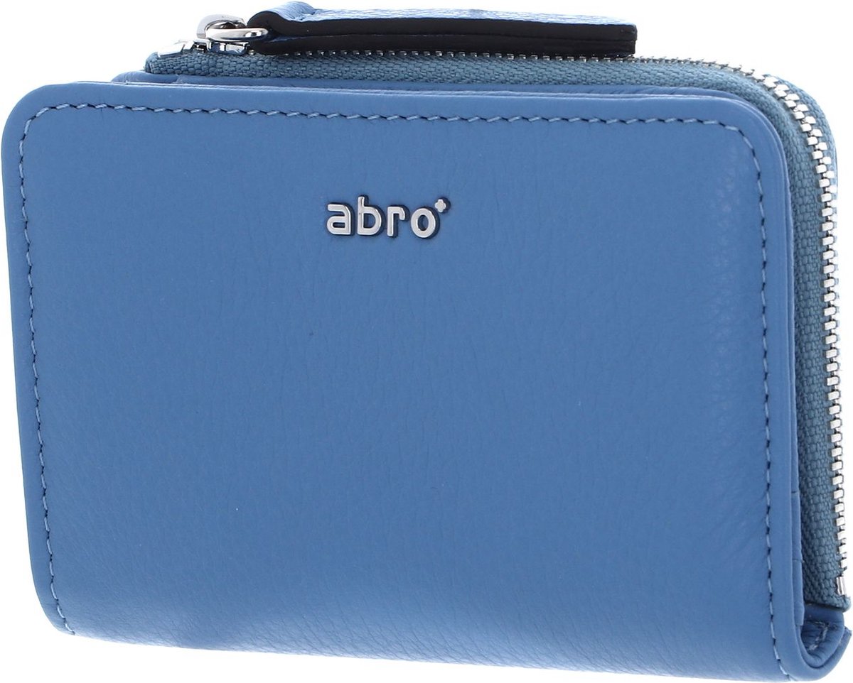 abro Portemonnee Leather Dalia Wallet Dreamblue Blauw