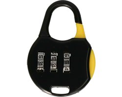 CM Hangslot met code - cijfer code - gecodeerd slot - lockerslot