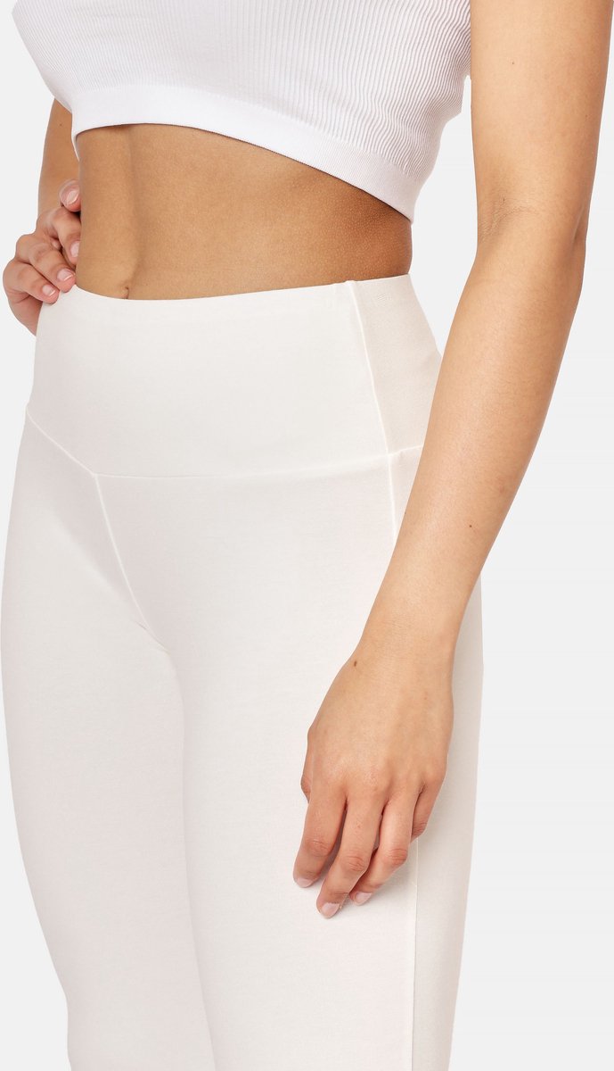 Bellivalini Dames Yogabroek - Sport - Vrijetijdsbroek - Lang - Viscose - Sportbroek - BLV-BLV50-283-YP - Ecru - XS van Bellivalini — afbeelding 5