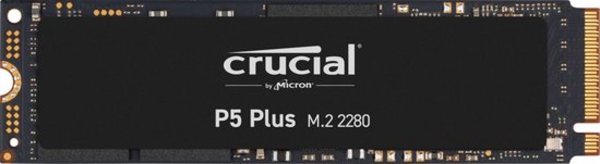 Interne SSD-schijf - CRUCIAL - P5 Plus - 500GB - PCI Express 4.0 x4 (NVMe) - (CT500P5PSSD8)