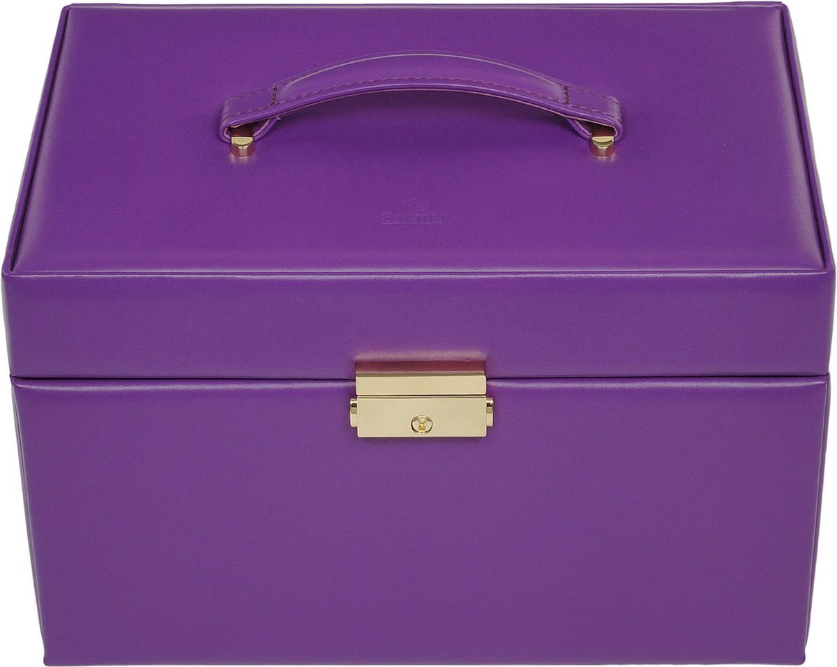Sacher Sieradendoos Colisimo Jewellery Case Karen Violett Paars