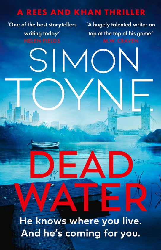 Rees and Khan thriller- Dead Water - cover