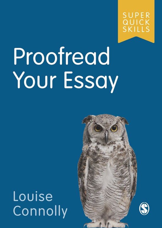 Super Quick Skills - Proofread Your Essay - cover