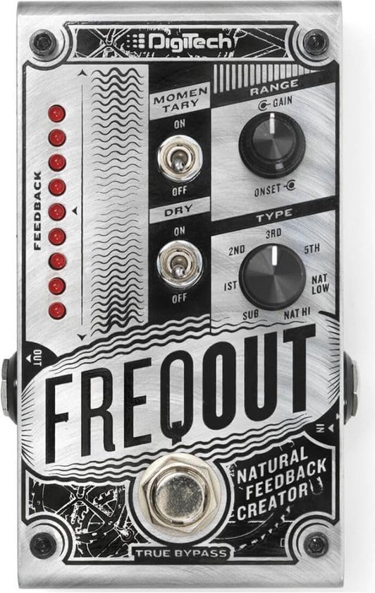 Digitech FreqOut Natural Feedback Creator effectpedaal