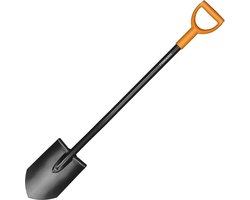 Spade voor zware bodems - Ergonomische, scherpe spade van hoogwaardig staal, 117 cm