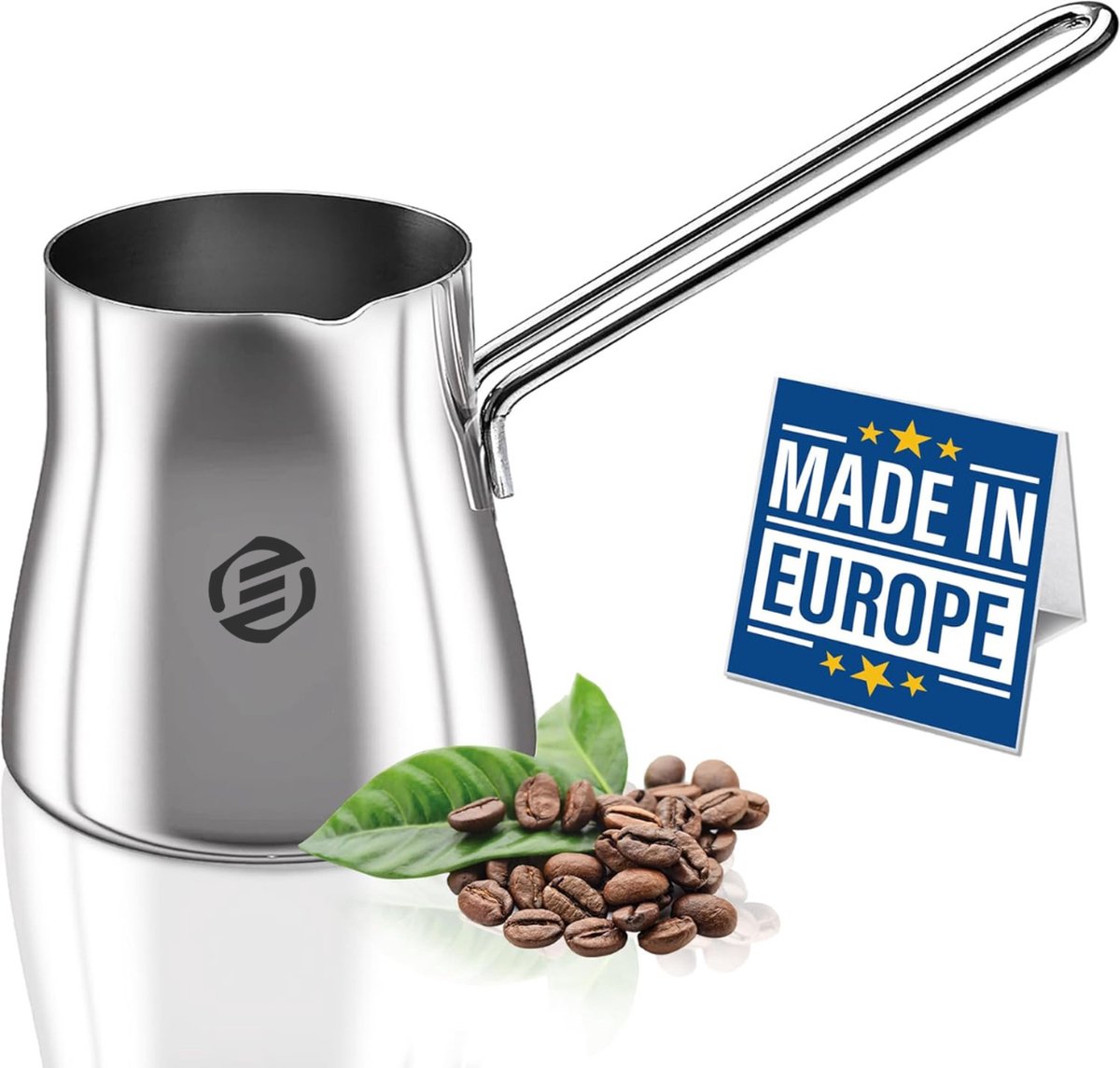 Equivera Turks Koffiezetapparaat - Turkse Koffie - Turkse Koffiemachine - Traditionele Koffiebeleving
