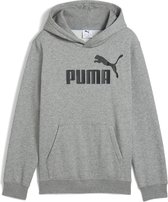 PUMA ESS No. 1 Logo Hoodie FL B Unisex Trui - medium gray heather