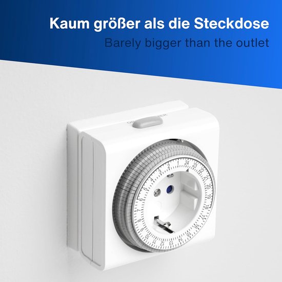 Handson Analoge Tijdschakelklok Spatwaterdicht aanbieding bij GAMMA Handson Analoge Tijdschakelklok Spatwaterdicht aanbieding bij GAMMA