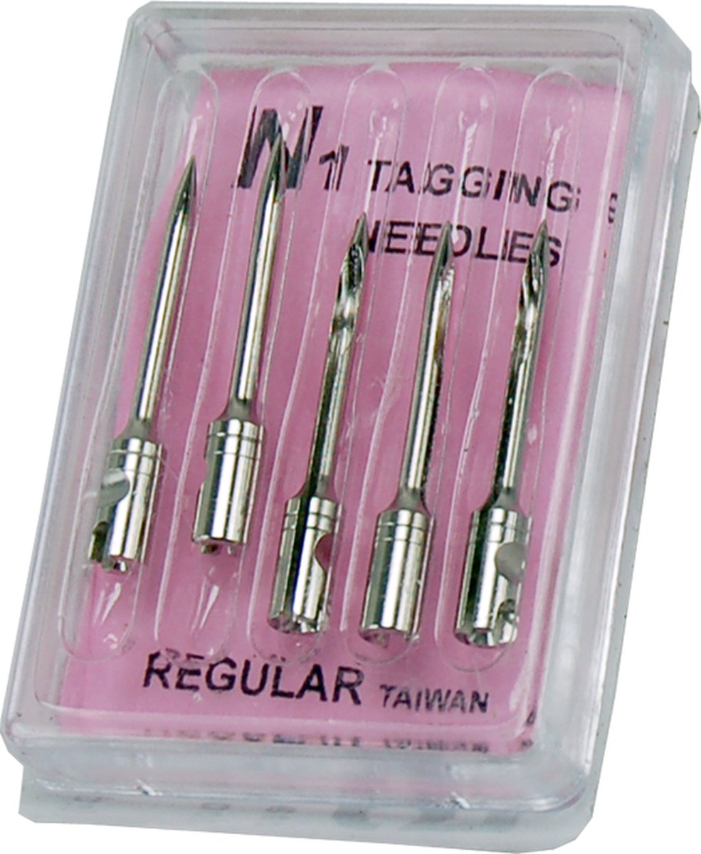 Textieltangnaalden | metaal | 5 stuks