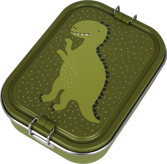 Edelstahl Lunchbox Für Kinder - Dino Design 17x13x6cm