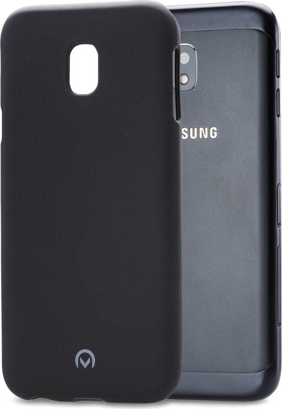 Coque Samsung Galaxy J3 2017 Mobilize Rubber Gelly Noir Mat