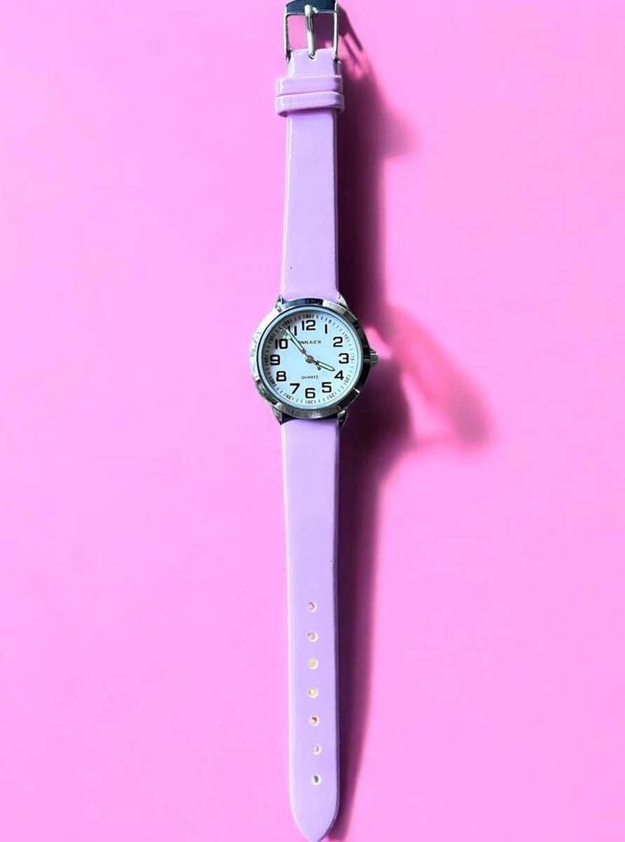 Kinderhorloge roze