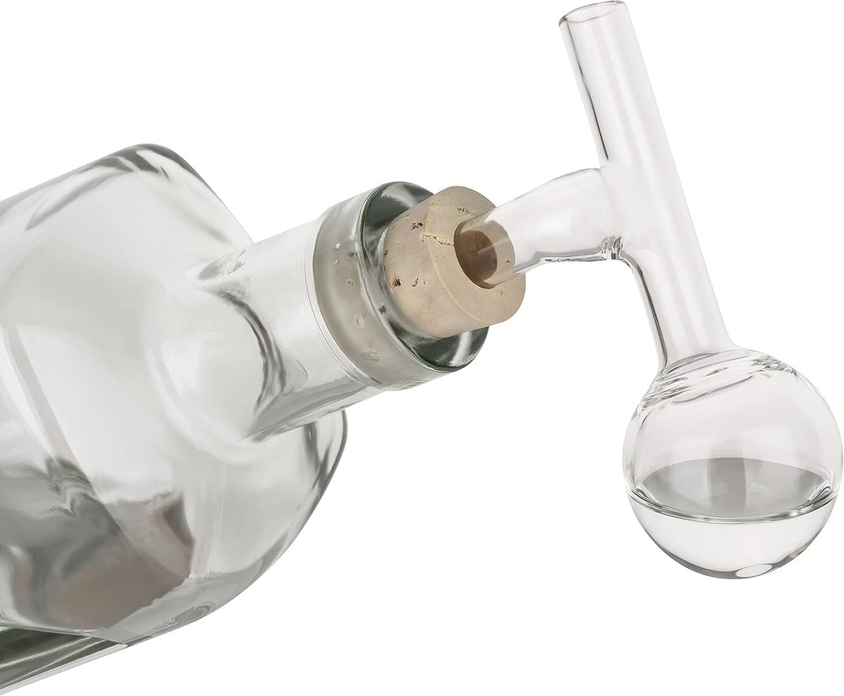 Schenktuit voor Likeuren en Sterke Drank | 2 cl Glazen Borrelverdeler met Kurk