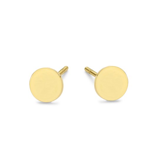 CO88 Collection Elemental 8CE 70304 Boucles d'oreilles en acier - rondes - 6 mm - Doré