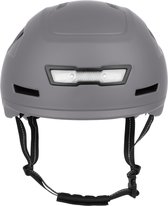 VINZ Nevis Speed Pedelec Helm Titanium | NTA 8776 goedgekeurd | Snorfiets helm Snorscooter | Geschikt voor Helmplicht Blauw Kenteken - M