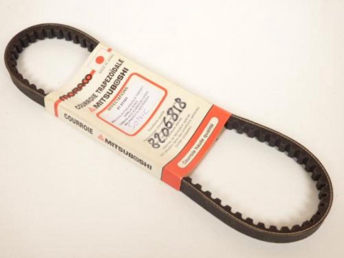 Moraco aandrijfriem voor Aprilia 50 Sonic scooter 1998 tot 2008 ap8206818 nieuw