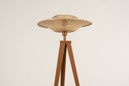 Lumidora Lumidora 31212 - E27 - Marron - Naturel - Métal - ⌀ 52,50 cm