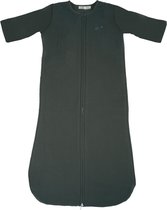 Baby 4 Seizoenen Slaapzak 0-6 mnd - Winterslaapzak & Zomerslaapzak 100% biologisch katoen - TOG 3.0 Dark Green - Groen - Snoozebaby